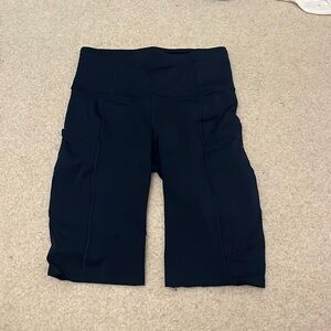 Lululemon compression shorts size 2 navy